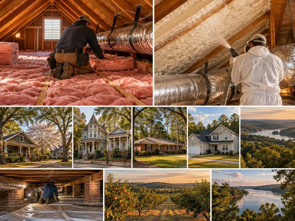 Attic Insulation & Air Sealing in Macon, GA