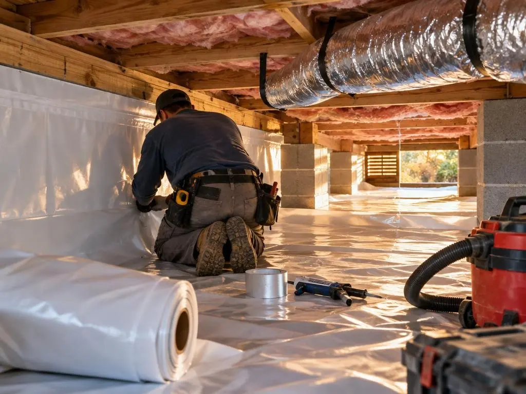 Crawl Space Encapsulation & Insulation in Macon, GA