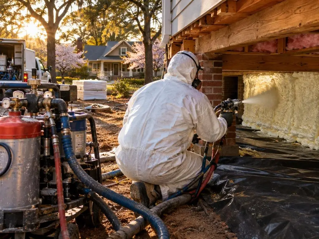 Spray Foam Insulation in Macon, GA