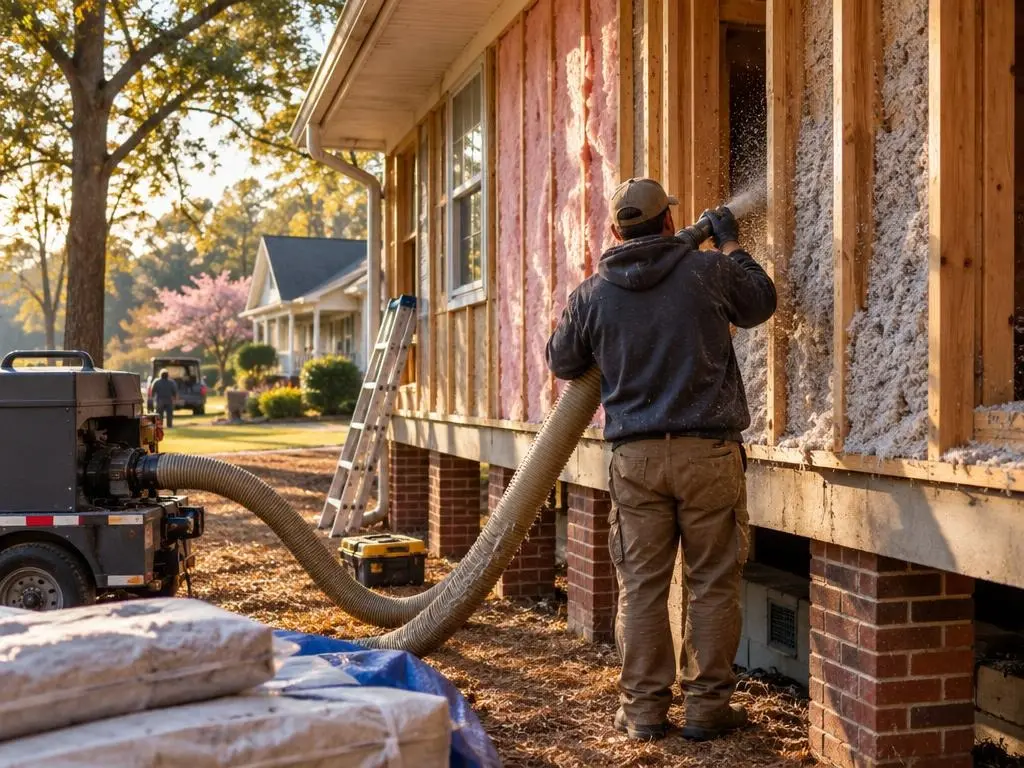 Wall Insulation in Macon, GA